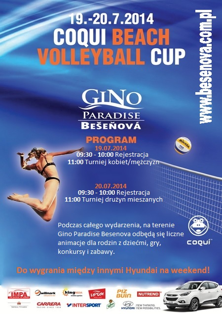 Conqui Beach Volleyball Cup w Gino Paradise Besenova